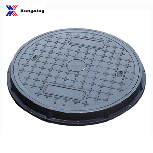 מכסה ביוב יצוק כבד EN124 C250 800x800 מאושר CE/ISO9001 מתוצרת Hangxing בצבע מותאם אישית לכביש - Product Image 1