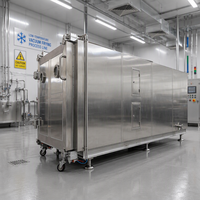 Déshydrateur sous vide industriel certifié CE pour la transformation des fruits et légumes, en acier inoxydable SUS304, garantie à vie