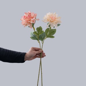 Atrapasueños Realista con Tallo Único, Flor Artificial de Dalia, Decoración para el Hogar, Rosa de Mano, Flor de Pared, Acción de Gracias, Graduación - Product Image 2