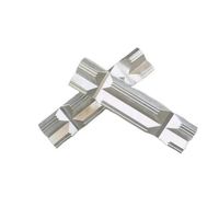 REALMAX Mors de serrage en acier pour fraisage CNC, Mors en V en alliage d'aluminium 4" 5" 6", 1 jeu de mors de serrage en V en alliage d'aluminium