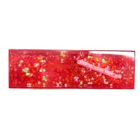 Ornements de mouvement liquides en acrylique personnalisés, effet de vague réaliste, dynamique, rempli d'huile, anniversaire d'entreprise de bureau contemporain