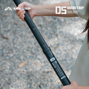 Shinetrip Shanqu 05 serie quattro stagioni asta per <span class=keywords><strong>tenda</strong></span> telescopica 2.8m in lega di alluminio 2000-3000mm parasole impermeabile - Product Image 1