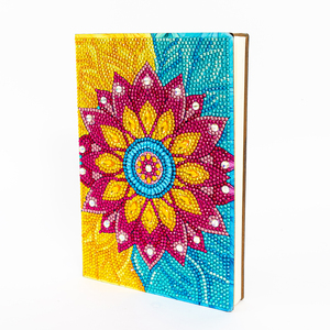 Phong Cách Mới Cổ Điển Món Quà Khảm Kim Cương Bức Tranh Tự Làm Máy Tính Xách Tay Mandala Hoa Thêu Nghệ Thuật Đặc Biệt Hình Kim Cương Cuốn Sách Kit - Product Image 4