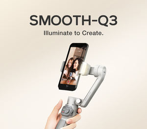 Envío aéreo JHD ZHIYUN SMOOTH <span class=keywords><strong>Q3</strong></span> Smartphones Gimbal 3-Axis Flexible Phone Handheld Stabilizer con luz de relleno para iPhone Xiaomi - Product Image 3