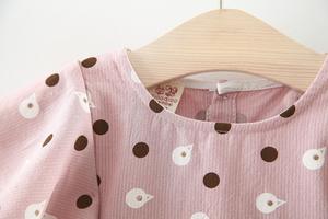 Conjunto de Ropa de Alta Calidad para Bebés Niñas, Conjunto de Vestido de 2 Piezas para Bebés con Lindo Estampado - Product Image 3