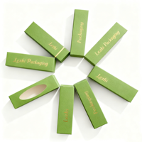Boîte d'emballage cosmétique en carton écologique pour gloss à lèvres et rouge à lèvres, avec impression personnalisée