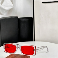 Lunettes de soleil polarisées de luxe haut de gamme de marque de créateur, dégradées, classiques, de forme carrée, monture intégrale en acétate, protection UV400, verres noirs TAC