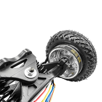 Kit de pneus tout terrain pneumatiques 8 ''avec camions et deux moteurs 6354 pour planche à roulettes électrique