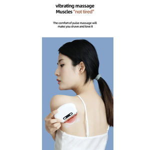Tragbares elektrisches <span class=keywords><strong>Gua</strong></span> <span class=keywords><strong>Sha</strong></span> Massage gerät Neues Design Beheiztes Board Guasha Gesichts werkzeug Körpersc haber Vibrierendes Gesichts massage gerät - Product Image 4