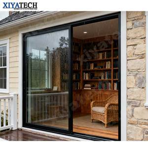 Xiyatech bán buôn tùy biến thiết kế hiện đại đôi tráng men không thấm nước bên ngoài cửa kính trượt hệ thống - Product Image 1