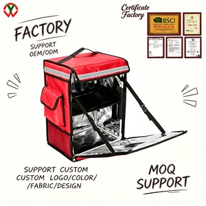 Sac à dos isotherme et imperméable pour <span class=keywords><strong>livraison</strong></span> de pizzas, sac isotherme réfrigéré pour <span class=keywords><strong>livraison</strong></span> à vélo, grand format - Product Image 1