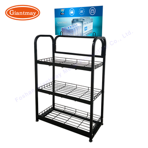 Bình Xịt 3 Tầng Có Thể Sơn Giá Đỡ Trưng Bày Kim Loại Và Giá Để Pin - Product Image 3