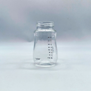 BPA-free <span class=keywords><strong>Glass</strong></span> bé chai với miệng rộng in mô hình tùy chỉnh an toàn 90ml 160ml 210ml 240ml thức ăn chai mẫu miễn phí cap trẻ em - Product Image 3