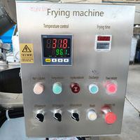 Friteuse industrielle automatique à panier rond pour la transformation de poulet, frites, chips et noix