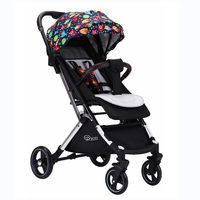 Nouveau modèle moins cher, poussette bébé CN-CUBE, matériau en lin, design pliable, caractéristiques écologiques, cadre en alliage d'aluminium, certifié EN