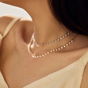 สร้อยคอจี้พู่ประดับเพชรซิร์โคเนีย 5A ขนาด 3 มม. ดีไซน์ Dylam Charm High Jewel ชุบทองคำขาว 14K บนเงินแท้ 925 ไม่ลอก ไม่ดำ - Product Image 4