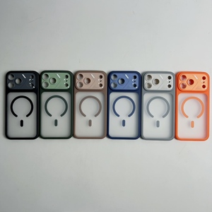 Coque de téléphone magnétique en acrylique PC dépoli, simple et tendance, pour <span class=keywords><strong>iPhone</strong></span> 17 16 15 <span class=keywords><strong>Pro</strong></span> <span class=keywords><strong>Max</strong></span>, respectueuse de la peau et dissipant la chaleur - Product Image 6