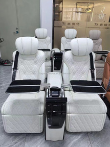 Luxueux canapé-lit VIP Van Seat Convention et cloison grand écran TV pour Van MPV MercedesBenz VCLASS/V260/VITO/w447 - Product Image 5
