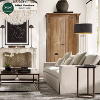 Canapé d'angle moderne pour salon, avec housse amovible et accoudoirs à rail, fabriqué à la main pour villa et appartement – Meilleures ventes