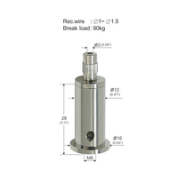 Attache-câble de plafond en acier inoxydable pour usage industriel, services de soudage et de pliage, haute qualité, longue durée de vie