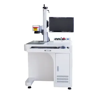 70x70mm-300x300mm Scan field fiber laser marking machine for cooking utensils/guns/firearms/ rings/ bearings/gears