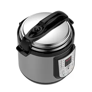 Pressure Rice Cooker 5L/6L/8L/10L/12L 220V 80KPA Uncoated Intelligent Kitchen Pressure Rice Cooker