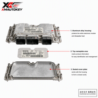 Module de commande du moteur ECU d'occasion 9665412180 0261S04189 ME7.4.4 pour Peugeot Citroën, ordinateur de moteur essence