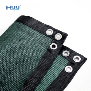 Écran de clôture en maille HDPE <span class=keywords><strong>vert</strong></span> foncé personnalisé OEM, stabilisé aux UV, résistant au vent, pour couverture de clôture extérieure - Product Image 3
