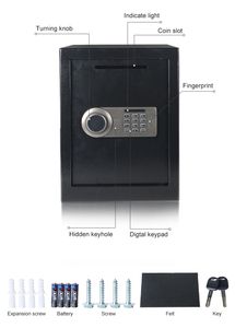 Caja Fuerte con Huella Dactilar, Caja <span class=keywords><strong>de</strong></span> Seguridad para Dinero, Caja Fuerte con Wifi, Caja <span class=keywords><strong>de</strong></span> Seguridad para el Hogar - Product Image 3