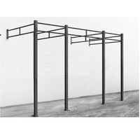 Rack de musculation autoportant personnalisé avec barre de traction et rack à squats, en métal, charge maximale de 2000 kg, usage commercial, équipement de fitness