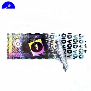 Etiqueta DE SEGURIDAD DE holograma a prueba de manipulaciones antifalsificación de alta calidad, etiqueta de holograma vacío de garantía de holograma personalizado de impresión - Product Image 1