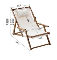 Chaises longues pliantes pour la maison moderne Oxford pour adultes pour les loisirs chambre à coucher salon école parc utiliser en plein air plage camping