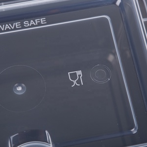 Thân Thiện Với Môi Lò Vi Sóng An Toàn Nhựa Thực Phẩm Container Dùng Một Lần Hộp Ăn Trưa Với Nắp Đậy - Product Image 5