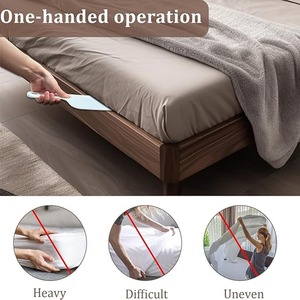 Organizador de sábanas al por mayor, asistente portátil para cambiar sábanas y faldones de cama, herramienta para colchones, 100% poliéster 200TC - Product Image 6
