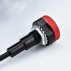 Ensemble de pédales de course universelles, ensemble de pédale de frein, boîte de pédales de voiture rouge - Product Image 6