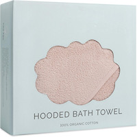 Hooded Bath Towel for Babies and Kids, Ultra Soft Bamboo Fiber Quick Dry Eco-Friendly Gentle Skin Safe Highly Absorbent Wrap