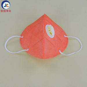 Masker KN95 Sekali Pakai Berkatup 5 Lapis Lipat Datar Anti Debu Anti Tetesan Bernapas Masker Pelindung Harga Grosir Pabrik - Product Image 4