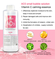 Solution de peeling 400 ml AS1/SA2/AO3, solution d'hydrodermabrasion, jet peel, machine à oxygène, solution de peeling aquatique pour le visage