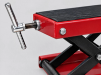 Table élévatrice à ciseaux pour moto, cric manuel pour levage de moto, plateforme de réparation de moto pour l'entretien en atelier