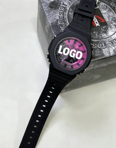 Montre de sport d'affaires de luxe, bracelet étanche, appareils portables, bracelet en silicone, montre intelligente pour homme - Product Image 2