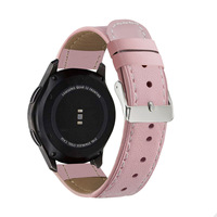 Bracelet de montre en cuir véritable avec fermoir à ardillon pour GT2/GT2 Pro et montres de 20 mm/22 mm