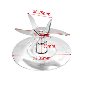 (A06A) Repuestos para <span class=keywords><strong>Licuadora</strong></span> y Exprimidor Directo <span class=keywords><strong>de</strong></span> Fábrica, Cuchillas <span class=keywords><strong>de</strong></span> Cobre Puro y Acero Inoxidable 304 para <span class=keywords><strong>Oster</strong></span> 4655 49614 - Product Image 2