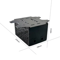 Boîtier de fixation EP JIS en métal et plastique pour batterie LiPo de drone agricole 6S 12S 14S – Accessoire de montage