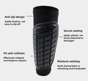 สนับแข้งน่องแบบระบายอากาศได้ น้ำหนักเบา ทำจากนีโอพรีน ลายรังผึ้ง ป้องกันการกระแทก พร้อมตัวล็อคแบบหัวเข็มขัด ใช้ได้ทั้งชายและหญิง - Product Image 2