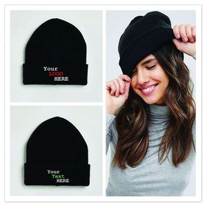 Gorro de Algodón con Puño y Logotipo Personalizado, Impresión por Transferencia Térmica, Gorro de Moda Personalizado para Adultos - Product Image 5