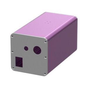 Hợp kim nhôm 6061 một mảnh di động CT mô hình cung cấp điện vỏ ngoài trời di động 3D mô hình số gia công dịch vụ gia công - Product Image 2