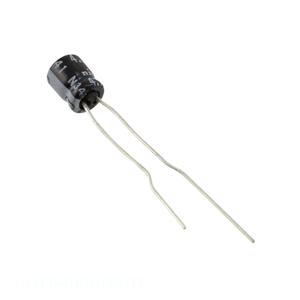 Condensateur radial UMT1H010MDD1TE 1 µF 20 % 50 V à trou traversant en aluminium - Product Image 1