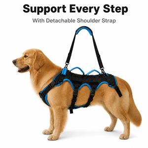 <strong>Dog</strong> Lift Harness for Large Male <strong>Dogs</strong>, 2-in-1 Detachable Hind Leg Support Harness <strong>Dog</strong> Full Body <strong>Carrying</strong> <strong>Sling</strong> with 4 Handles - Product Image 1