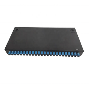 Fiber <b>Optic</b> Distribution New SC LC Rack <b>Wall</b> <b>Mounted</b> FTTH ODF 1U Terminal Box 12 24 48 96 Core Fiber Patch Fiber <b>Optic</b> Patch Pan - Product Image 2