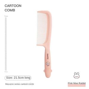 Peigne à <span class=keywords><strong>cheveux</strong></span> pour femme, motif fille de dessin animé mignon, pour <span class=keywords><strong>cheveux</strong></span> longs, accessoire spécial étudiant et voyage, manche en plastique, <span class=keywords><strong>brosse</strong></span> à <span class=keywords><strong>cheveux</strong></span> à dents fines droites - Product Image 6
